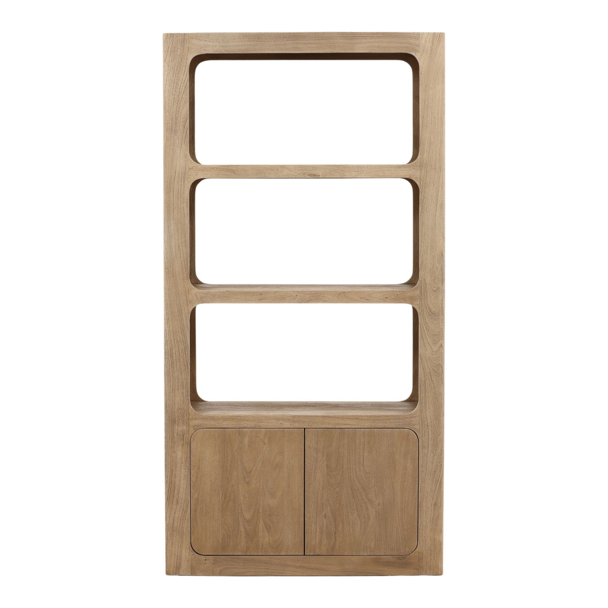 Leandra - Bookcase - Weathered Natural