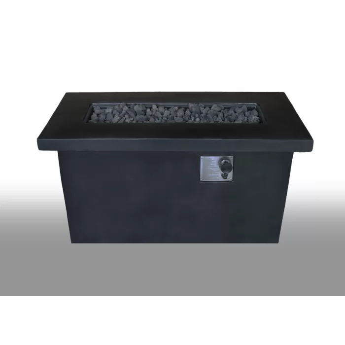 Propane / Natural Gas Outdoor Fire Pit Table - Charcoal