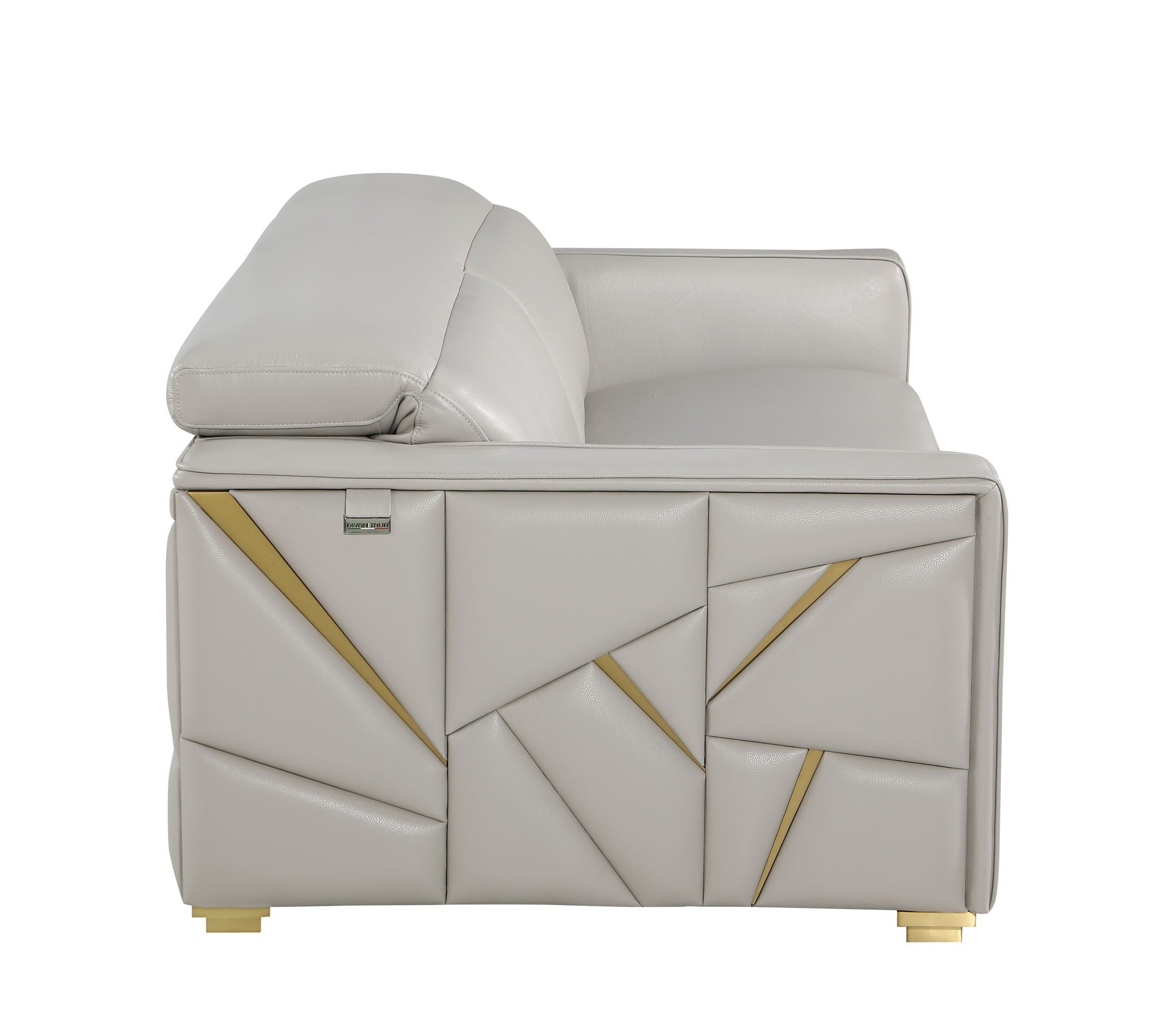 1120 - Leather Sofa