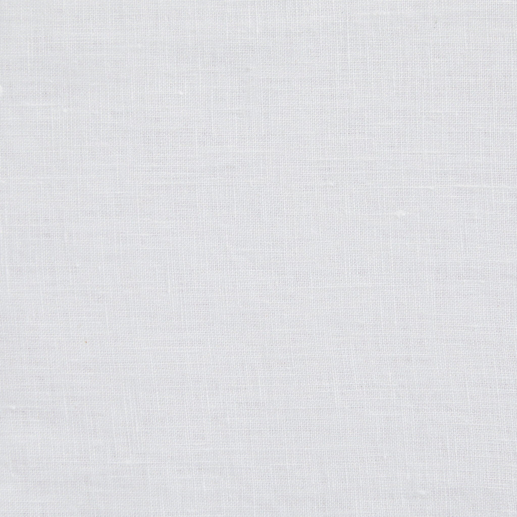 100% French Flax Linen - Euro Sham - White
