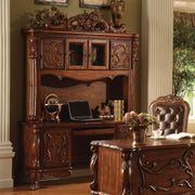 Dresden - Executive Computer Desk With Hutch - Cherry Oak