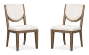 Westbourne - Upholstered Side Chair (Set of 2) - Dark Umber