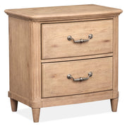 Harmony Heights - Drawer Nightstand - Belgium Wheat