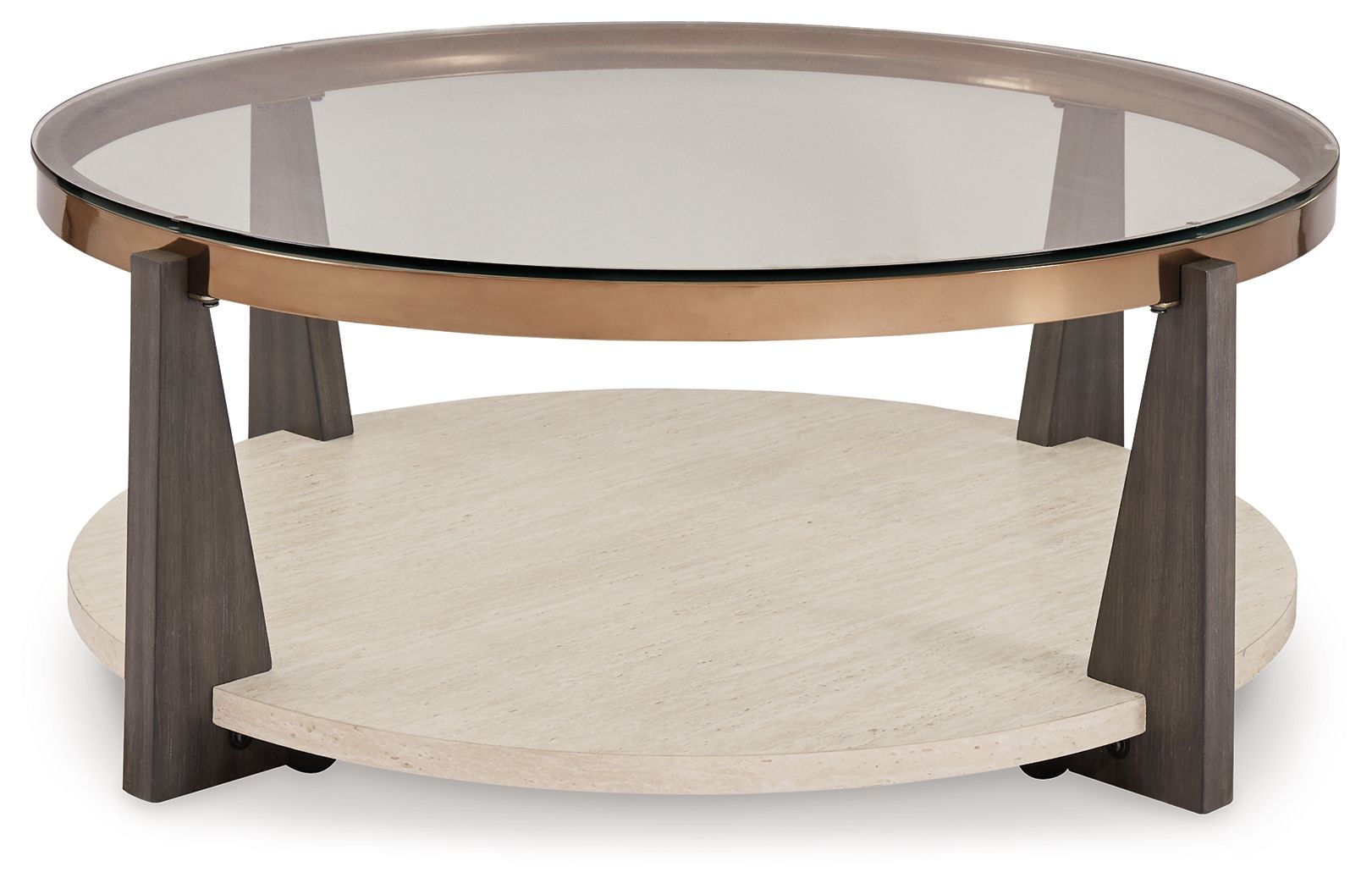 Frazwa Round Cocktail Table - Thumbnail 5