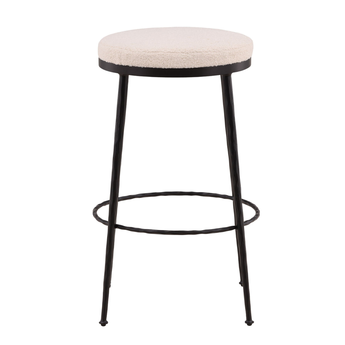 Winfield - Barstool - Ivory And Black