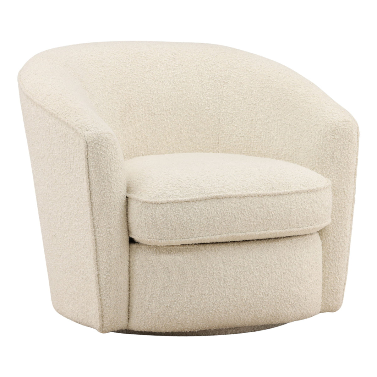 Marin - Swivel Chair - Cream