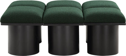 Pavilion - 6 Piece Modular Bench With Black Base