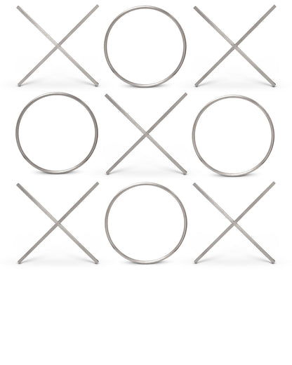 XOXO - Wall Decor - Pearl Silver