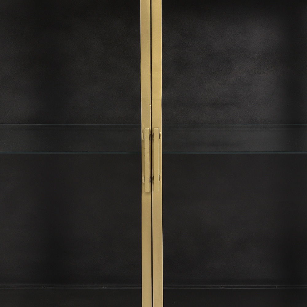 Stein - Sideboard - Antique Gunmetal With Brass
