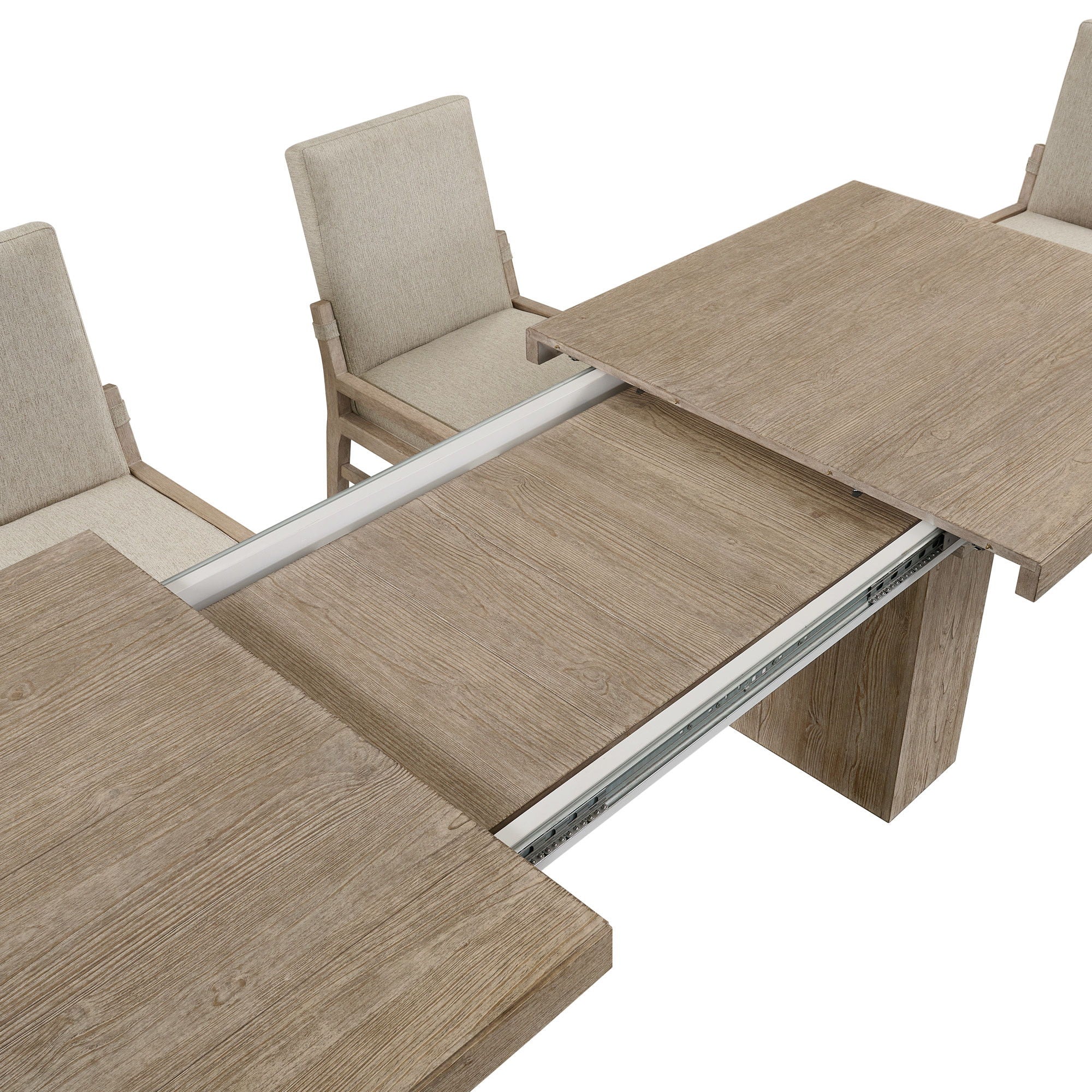 Nash - Trestle Dining Table - Weathered Sand