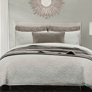 Porto Matelasse - King Duvet Cover Set (Set of 3) - Light Taupe