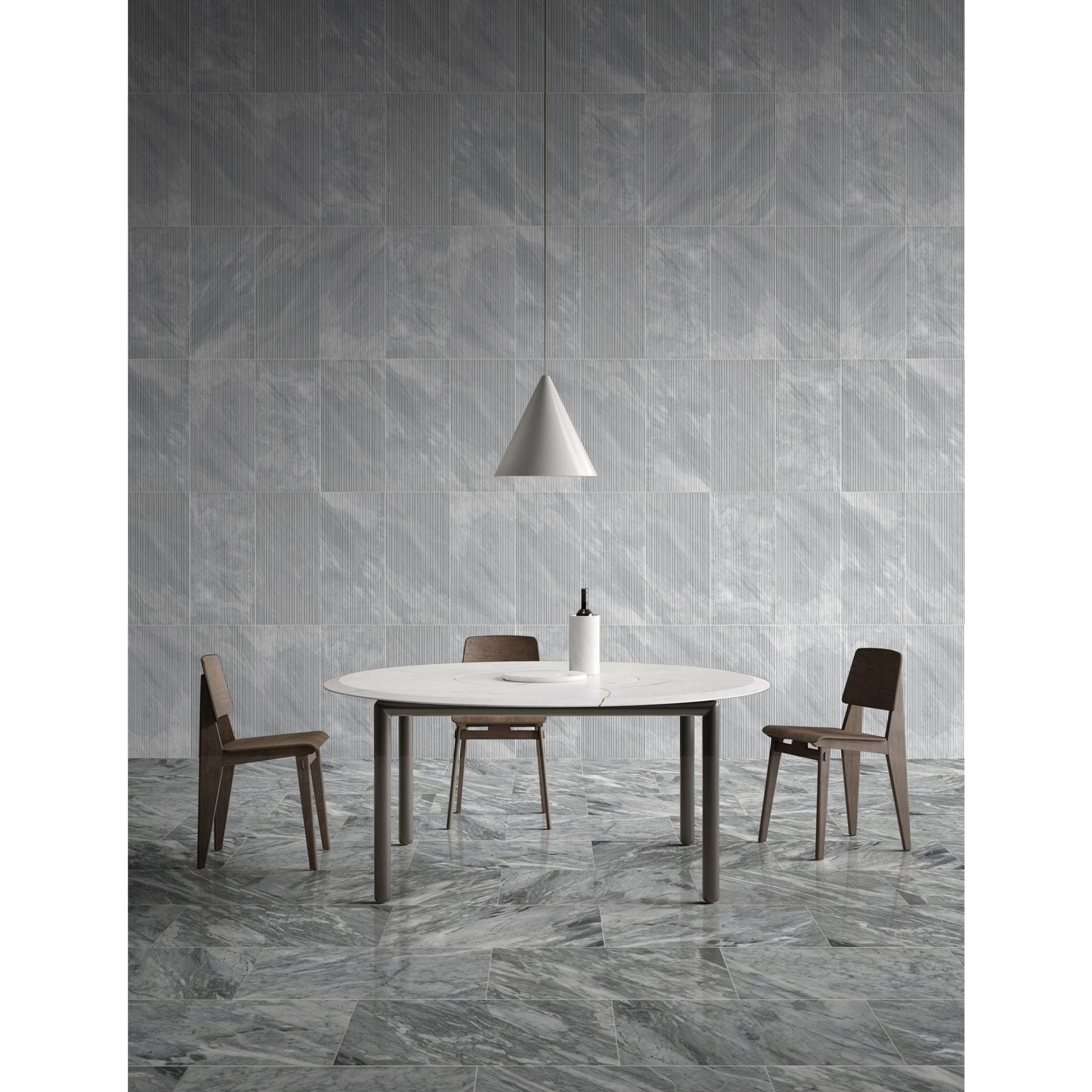 Textured Finished, 3D Tiles For Wall Decoration (Set of 4)