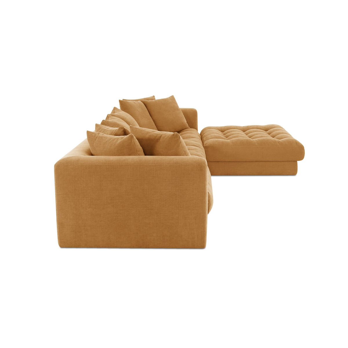 Davie - Lounge Modular Sectional - Golden Yellow
