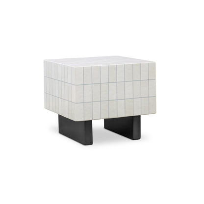 Farren - Outdoor Side Table - Cream