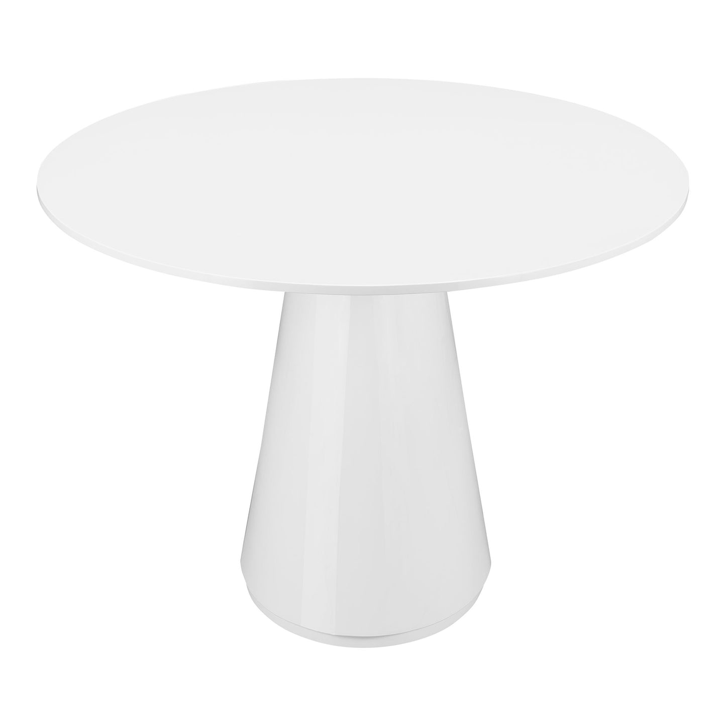Otago - Oval Wood Dining Table - White