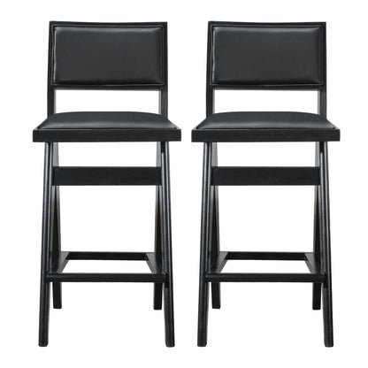 Keira - Bar Stool (Set of 2) - Black