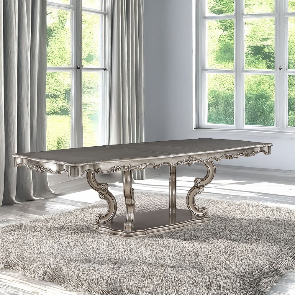 Ariadne Dining Table With Pedestal - Thumbnail 3