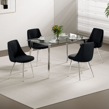 Modern Velvet Dining Chair