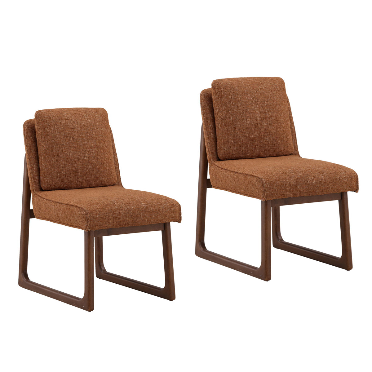 Madelena - Dining Chair (Set of 2) - Lola Ginger And Dark Brown