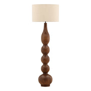 Lumira - Floor Lamp - Brown And Cream