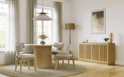 Auden Dining Table W/ Tate Chair