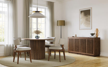 Auden Dining Table W/ Tate Chair