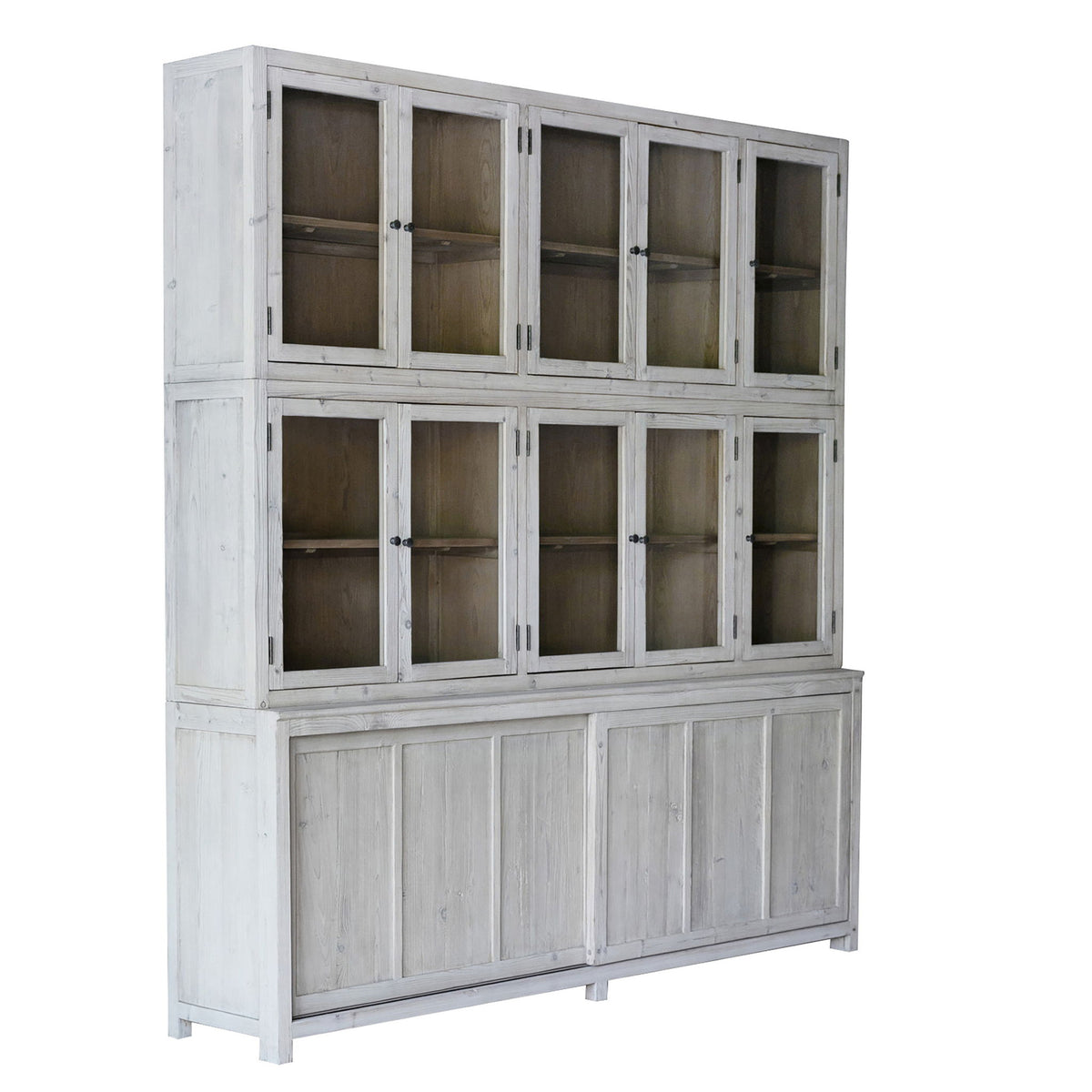 Haley - Cabinet - Light Gray Wash