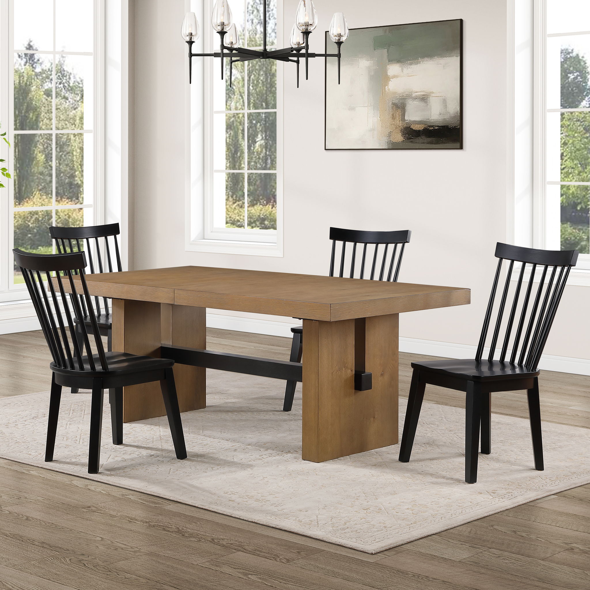 Aubrey - Dining Room Set With Vaughn Chairs