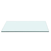 Square Tempered Glass Top