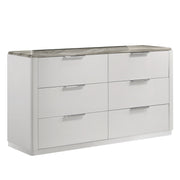 Jazz - 6 Drawer Dresser (Mirror Not Included) - White