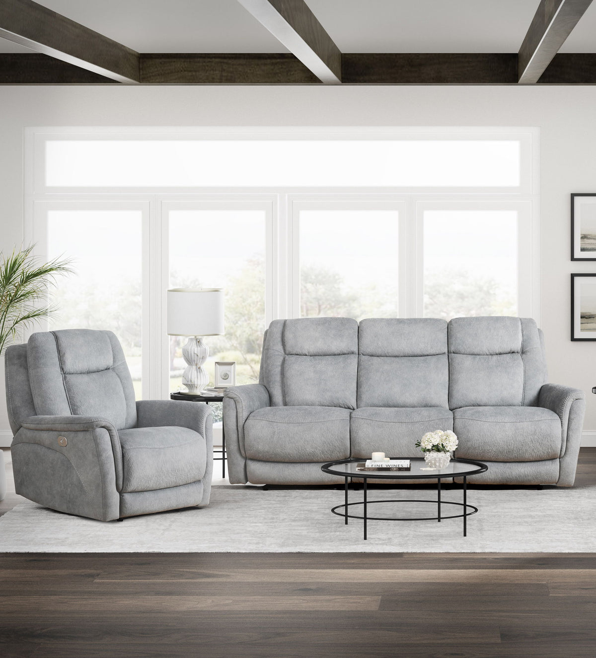 Linus - Power Reclining Sofa Set
