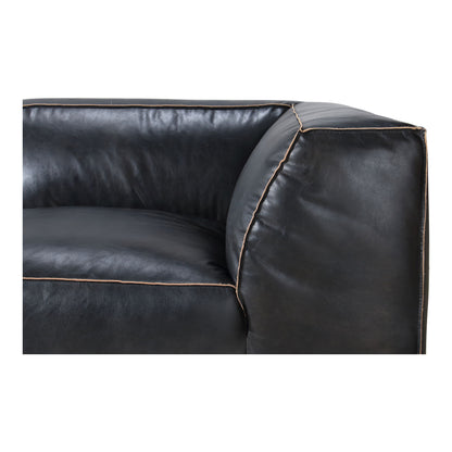 Luxe - Corner Chair - Antique Black