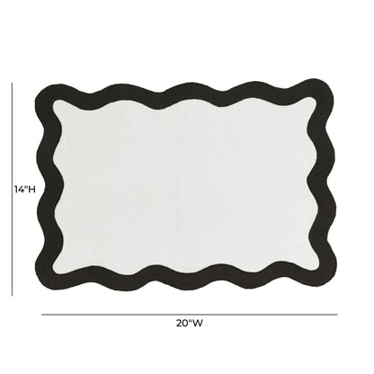 Scalloped Edge - Cotton Placemat (Set of 4)