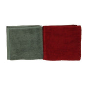 Wash Cloth (Set of 4) - Red