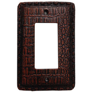 Resin Gator Switch Plate - 5" x 3.5" Resin Gator Single Rocker Wall Switch Plate  - Multi
