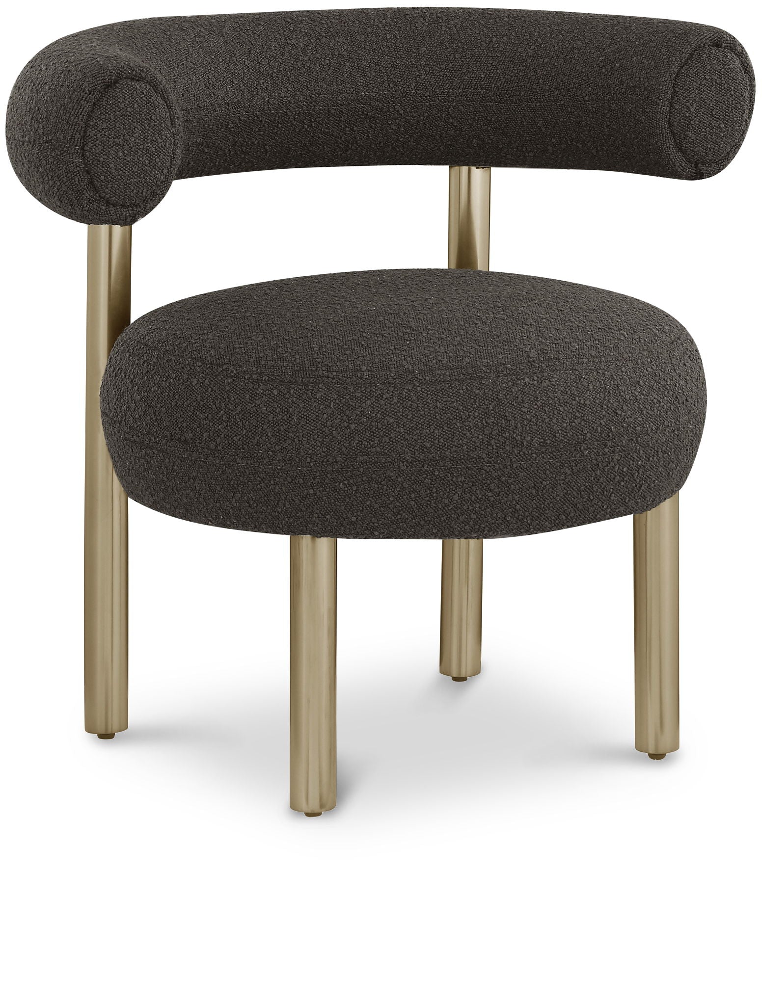 Bordeaux - Boucle Fabric Accent Chair