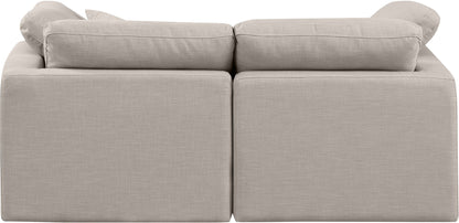 Indulge - Linen 2 Seat Modular Sofa