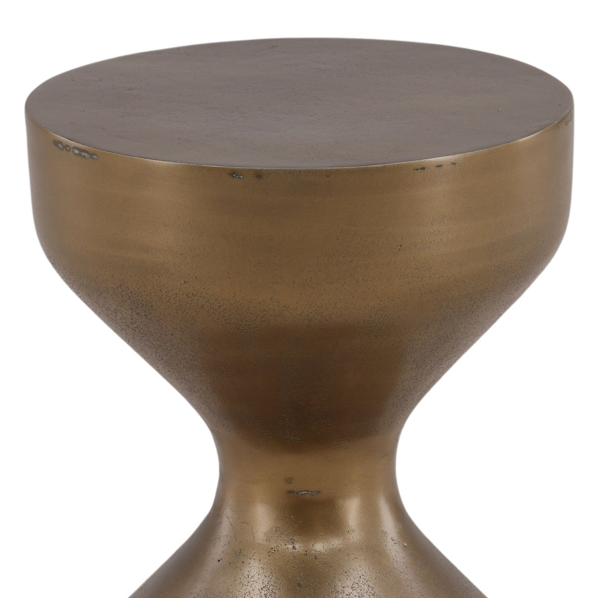 Umberto - Side Table - Antique Brass