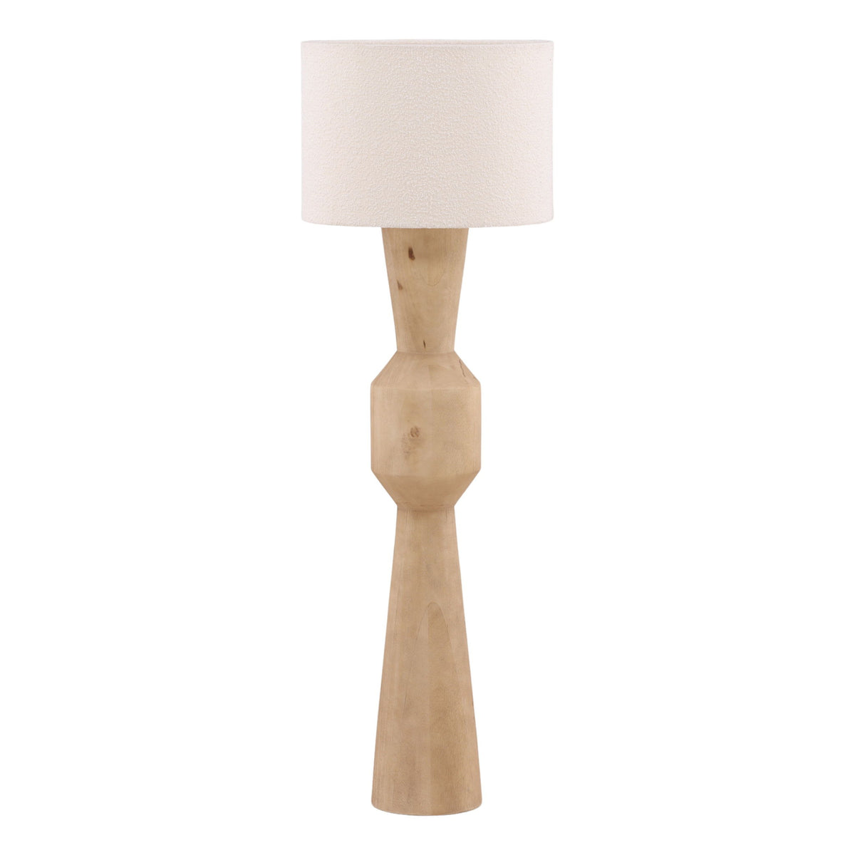 Maritza - Floor Lamp - Natural And Cream
