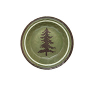 Aztec Bear - Melamine Bowl (Set of 4) - Green