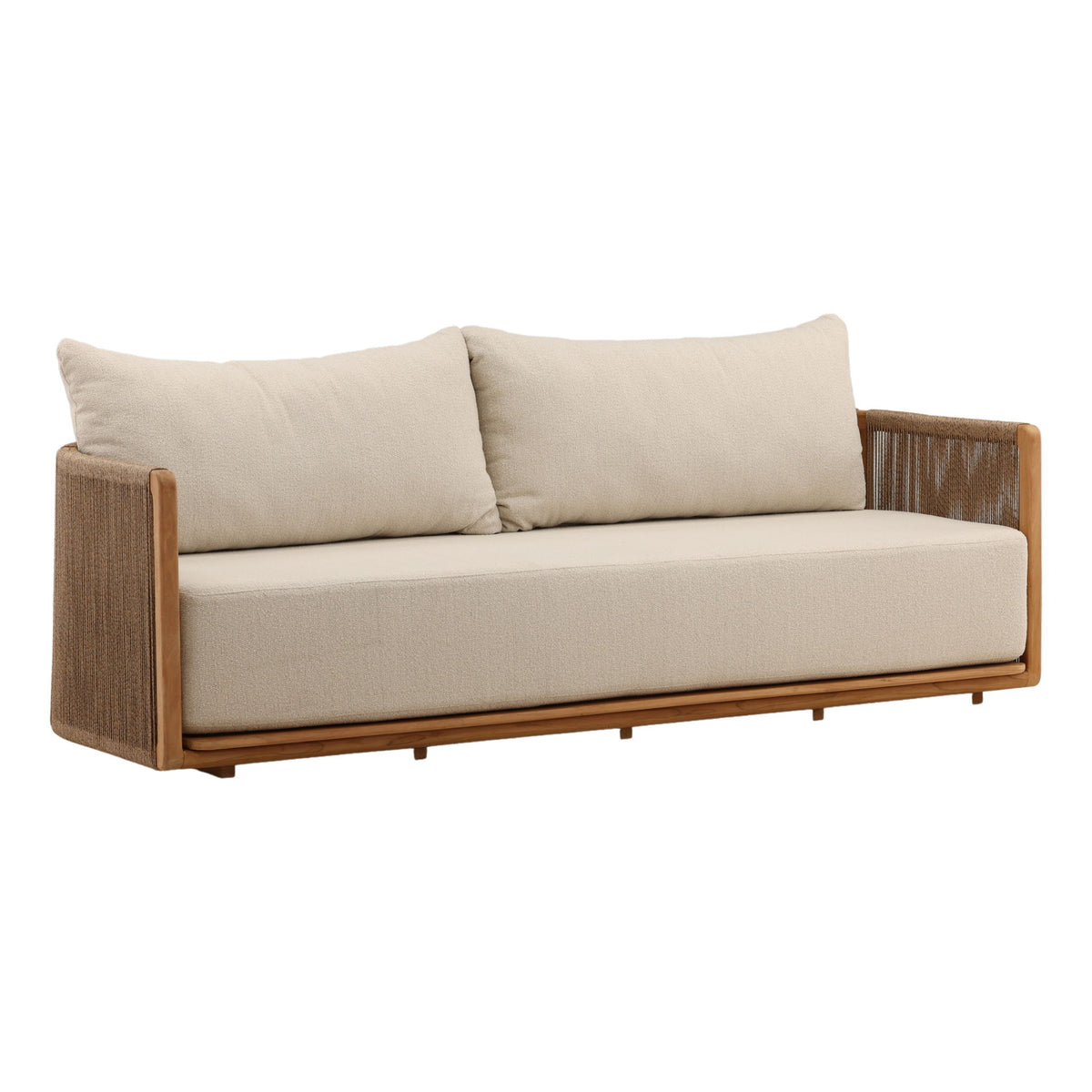Zosia - Outdoor Sofa - Sand And Natural