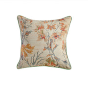 Taman - 20" Natural Cotton Accent Pillow Cover - Summer Florals