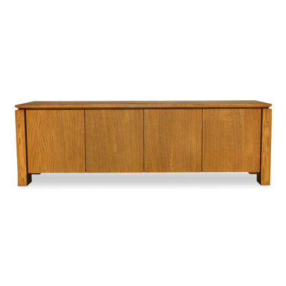 Brook - Media Unit - Country Oak
