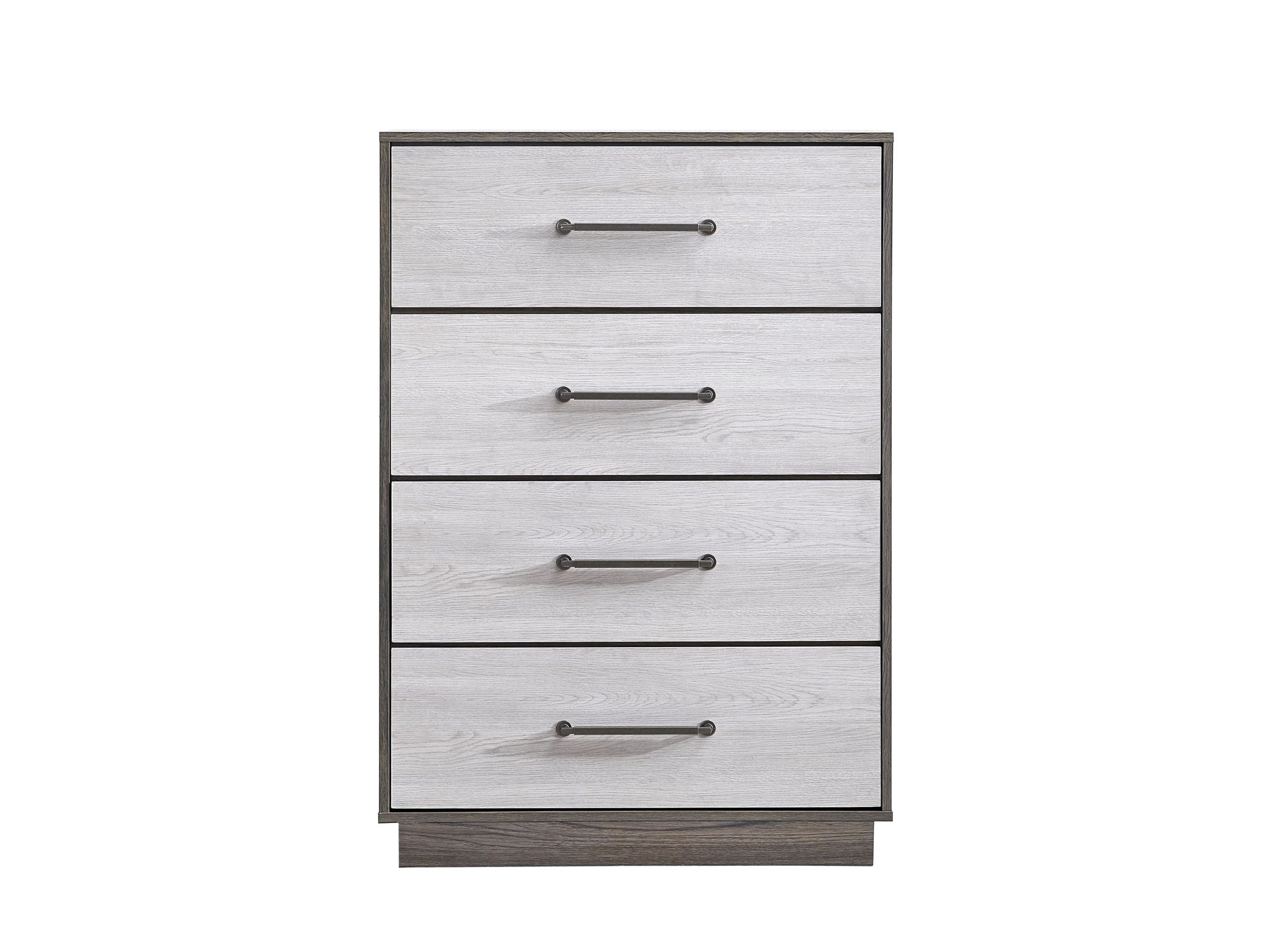 Aberdeen - Chest - Gray / Oak