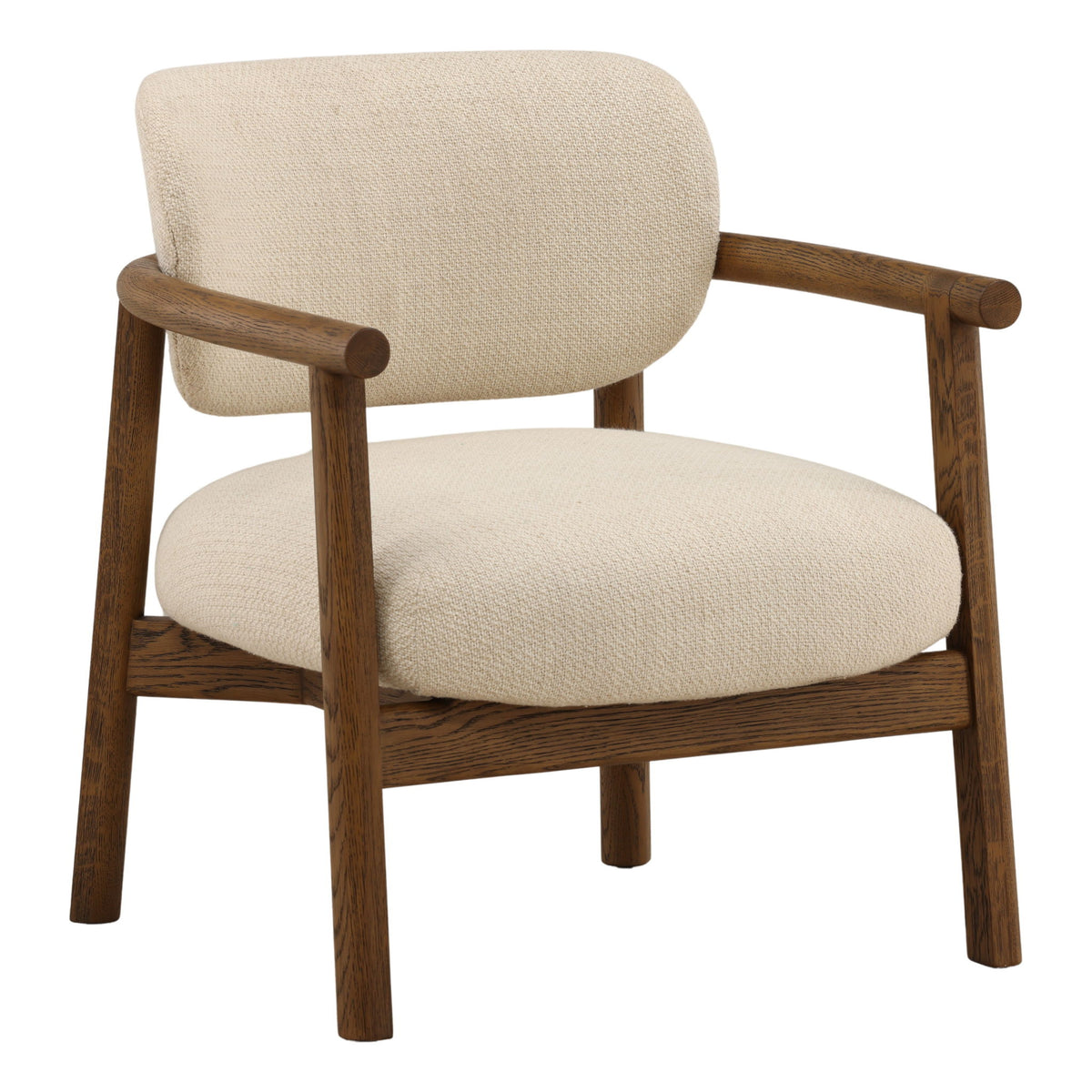 Zeidan - Occasional Chair - Light Sand And Brown