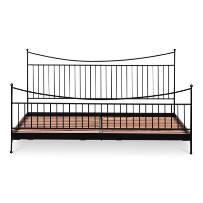 Monet - King Bed - Black