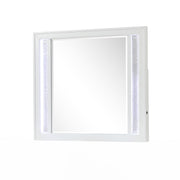Abigale - Mirror For Dresser Top Made With LED (Includes Only Mirror) - White
