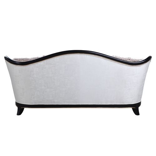 Nurmive - Sofa With 7 Pillows - Beige Fabric