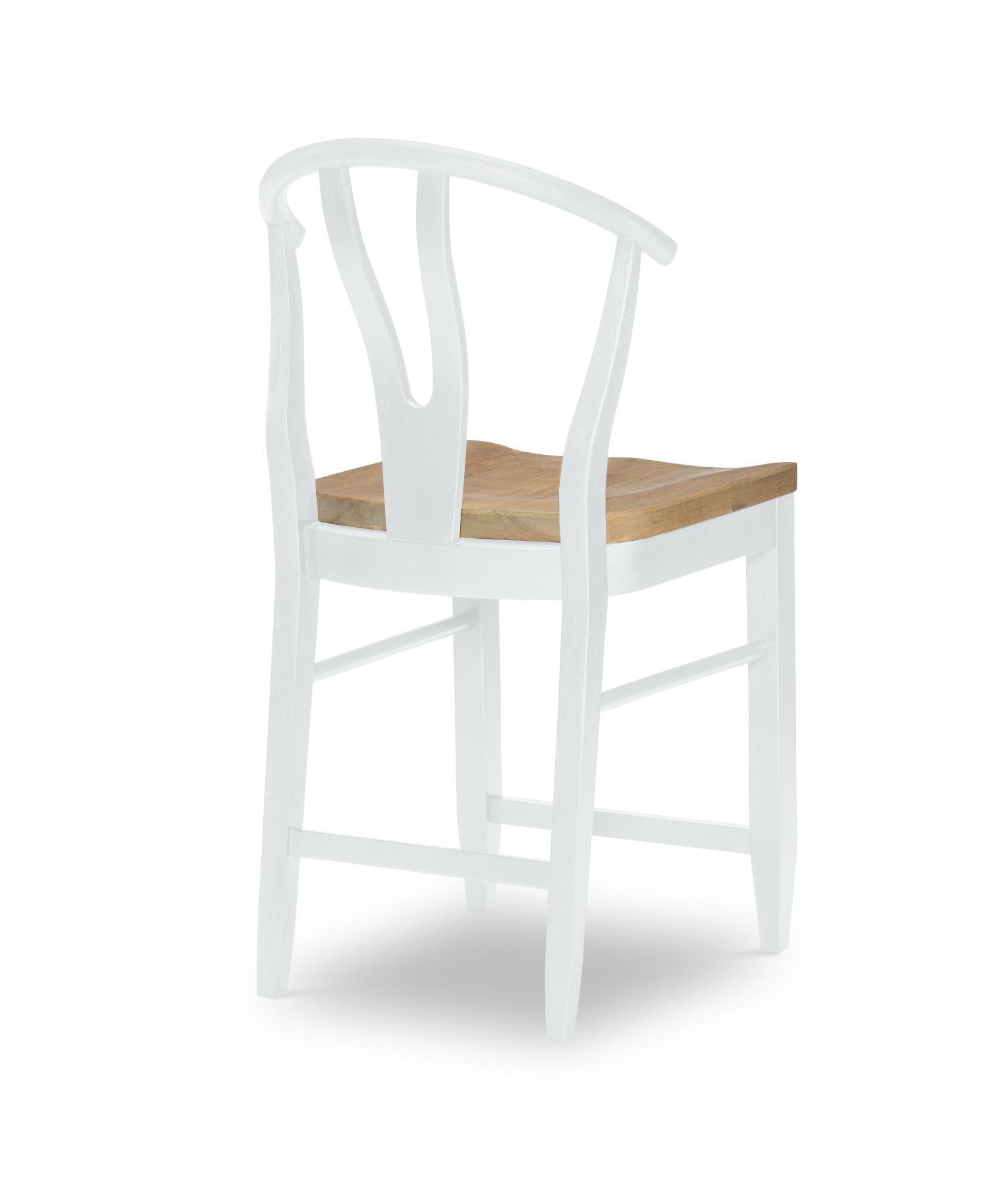 Franklin - Wishbone Back Counter Height Chair (Set of 2)