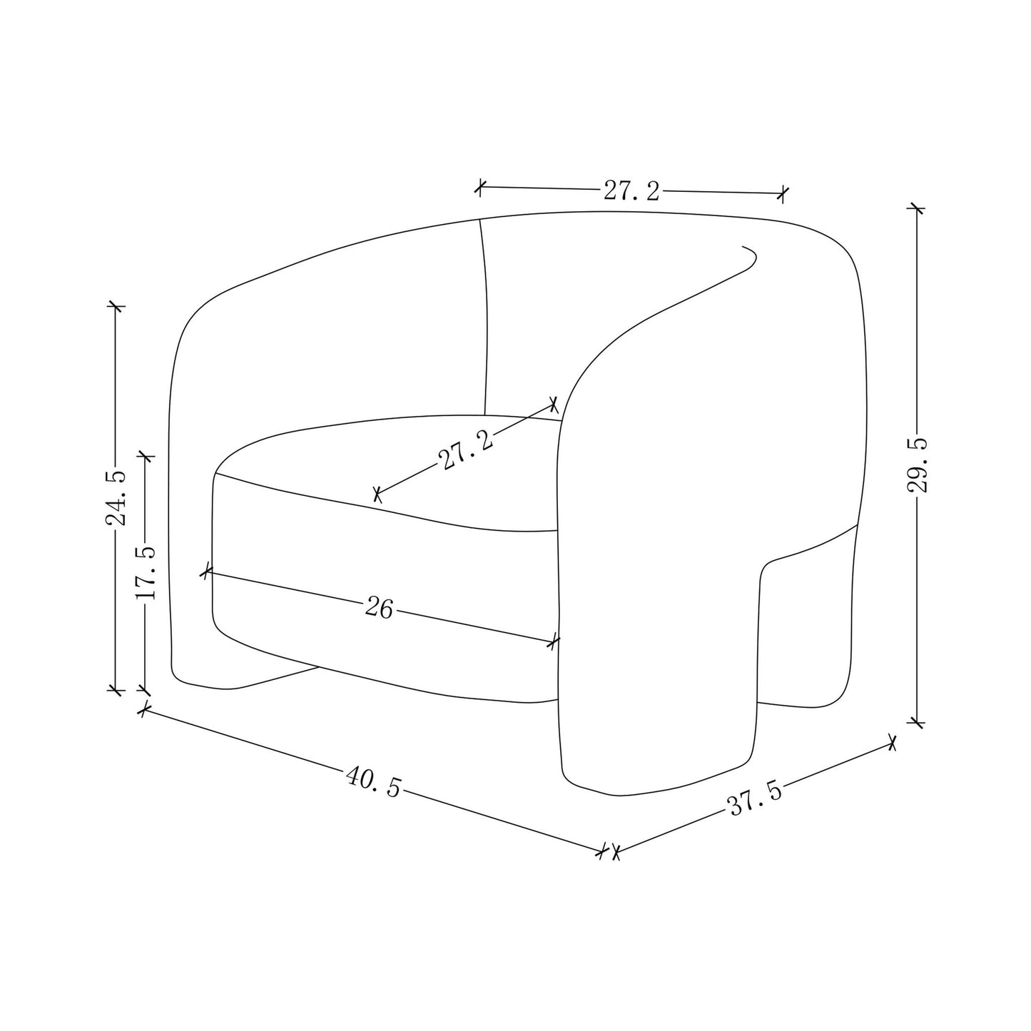 Sylvia - Lounge Chair